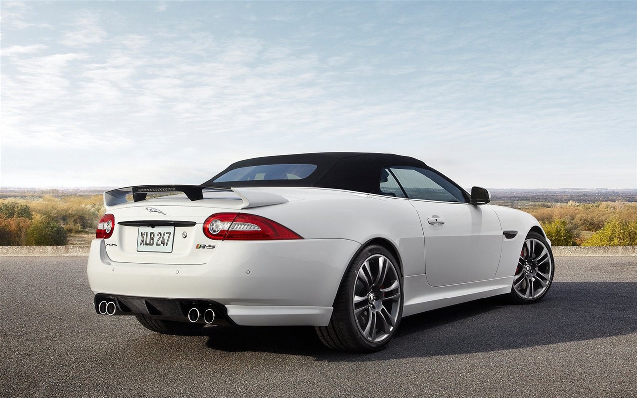 2013 捷豹XK XKR-S Convertible跑车壁纸8 - 1280x800