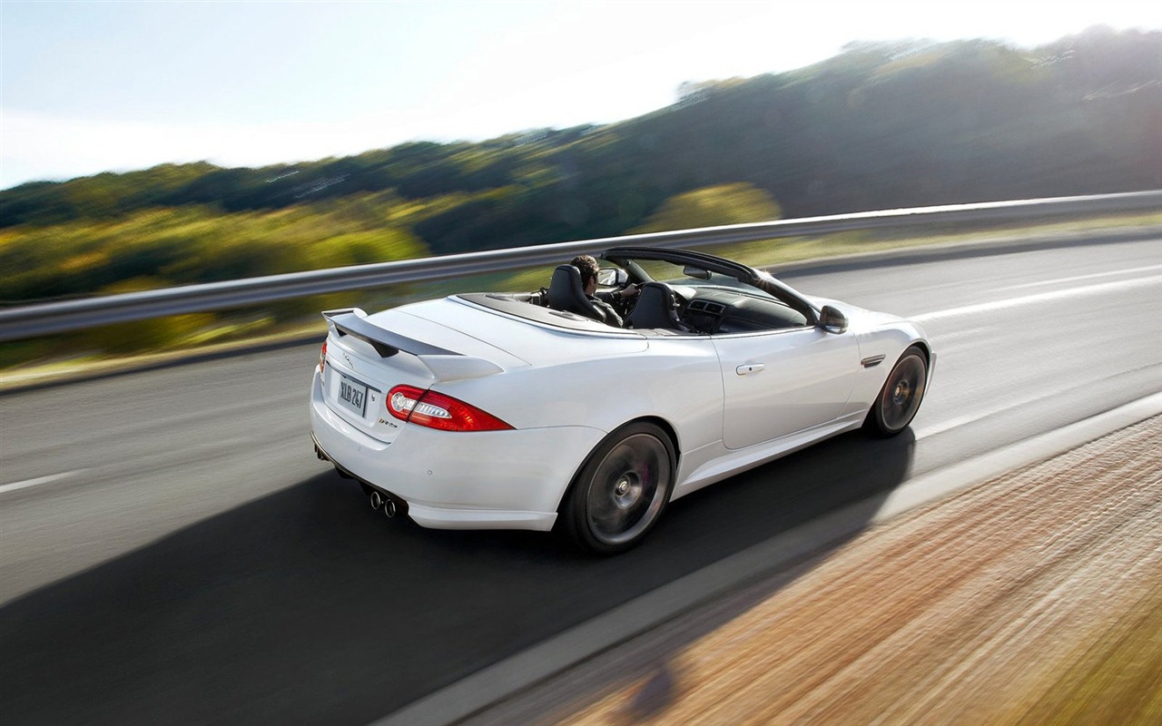 2013 捷豹XK XKR-S Convertible跑车壁纸9 - 1280x800