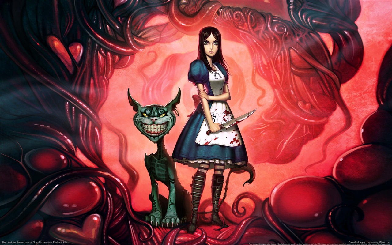 Alice: Madness Devoluciones fondos de pantalla HD #2 - 1280x800