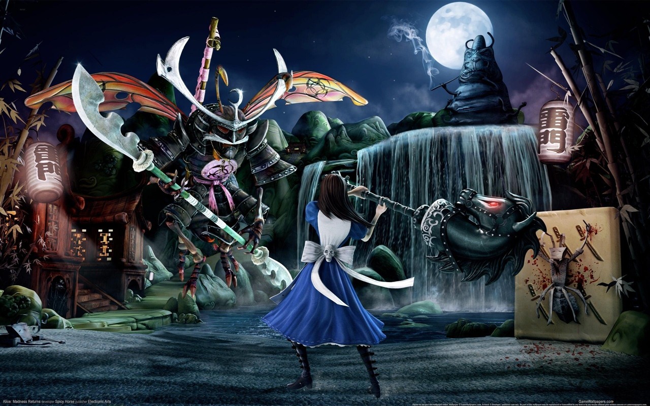 Alice: Madness Devoluciones fondos de pantalla HD #3 - 1280x800
