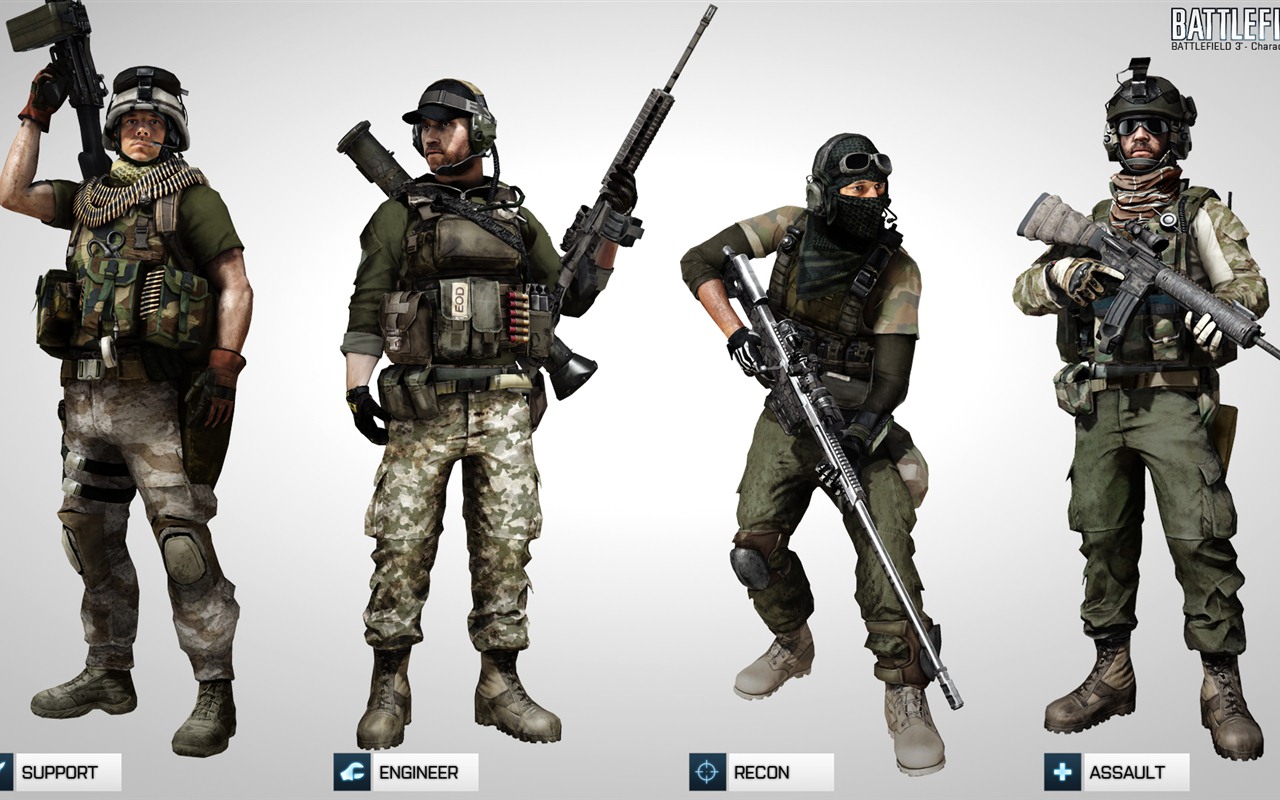 Battlefield 3 HD tapety na plochu #9 - 1280x800