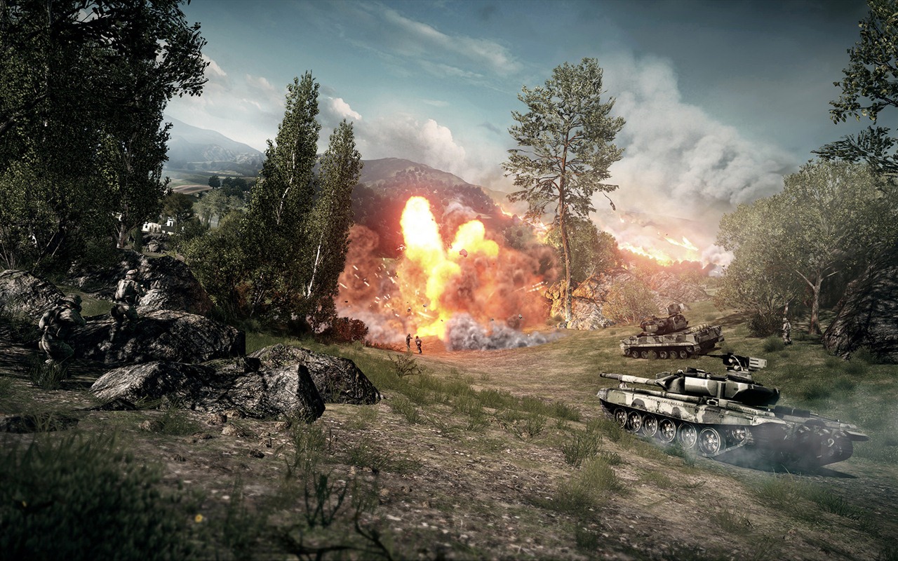 Battlefield 3 HD tapety na plochu #15 - 1280x800