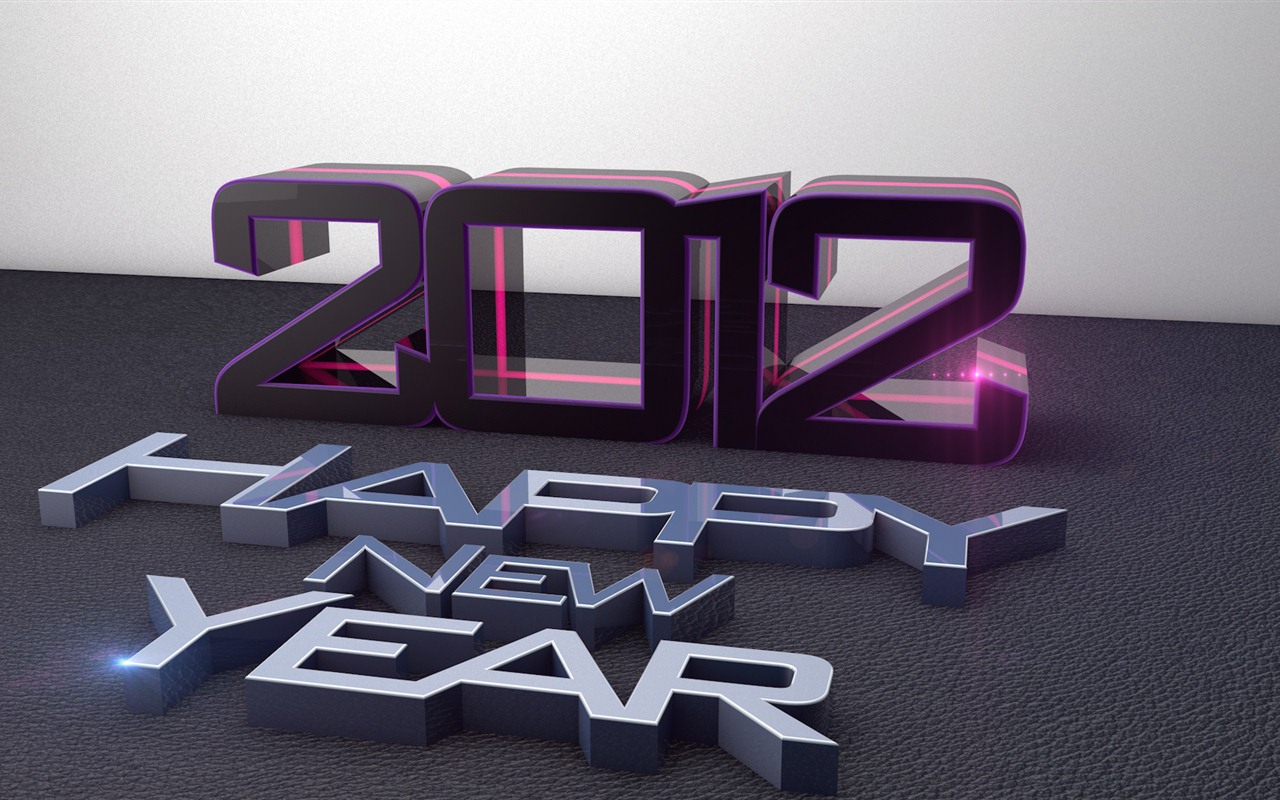 2012 New Year wallpapers (1) #6 - 1280x800