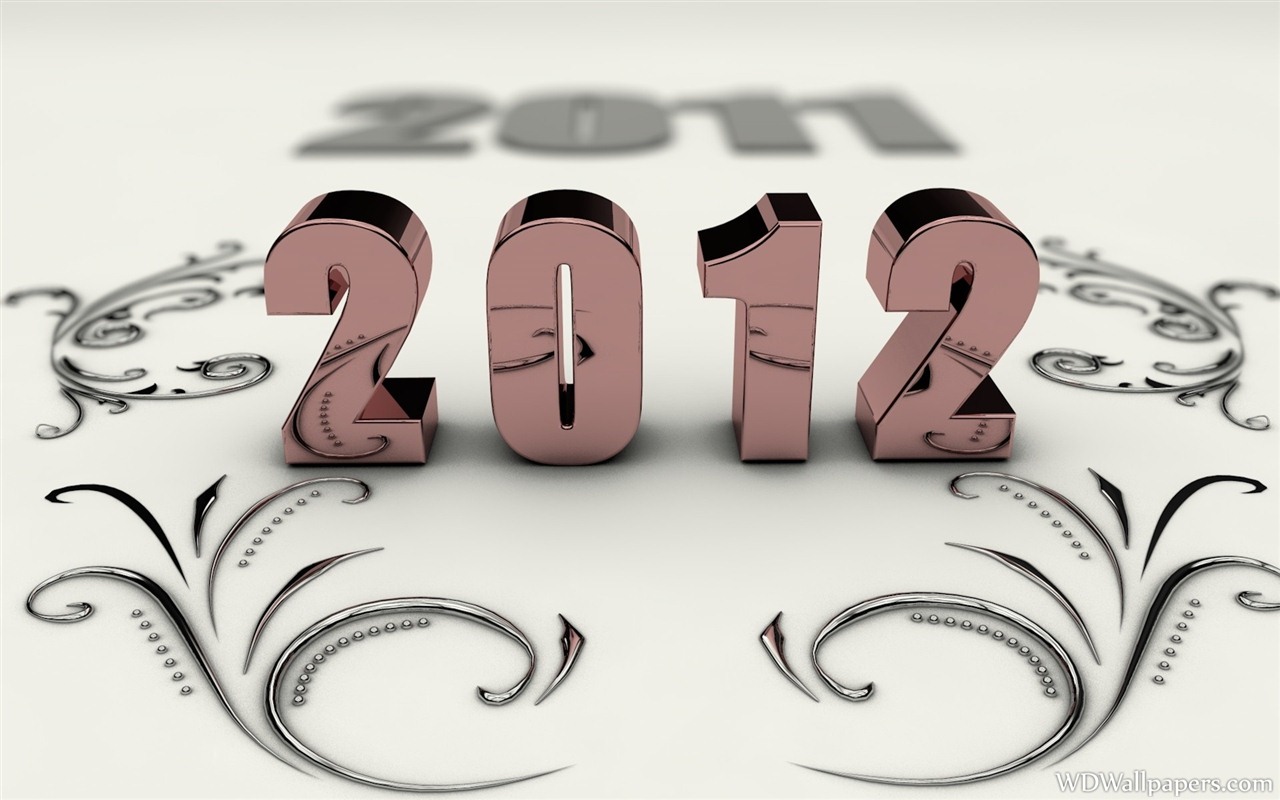 2012 New Year wallpapers (1) #8 - 1280x800