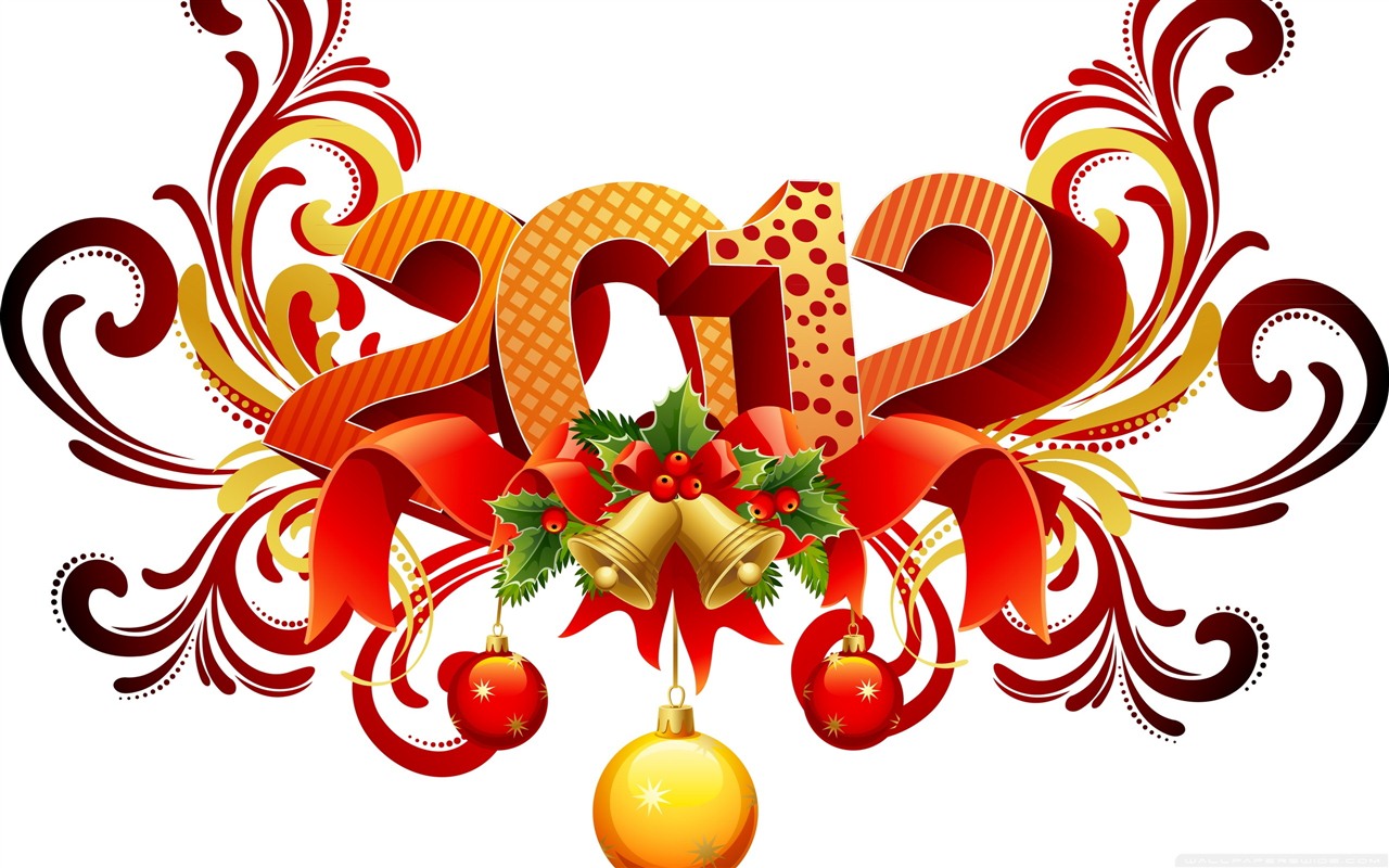 2012 New Year wallpapers (1) #9 - 1280x800