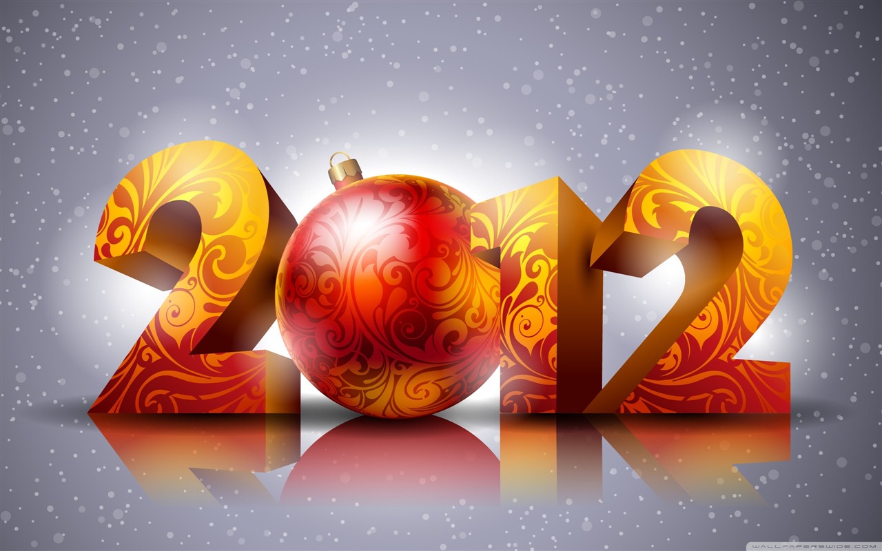 2012 New Year wallpapers (1) #10 - 1280x800