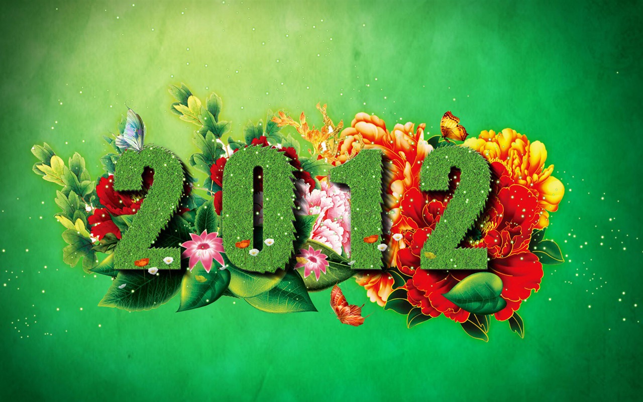 2012 新年主題壁紙(一) #19 - 1280x800