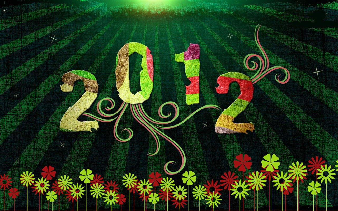 2012 新年主題壁紙(二) #9 - 1280x800