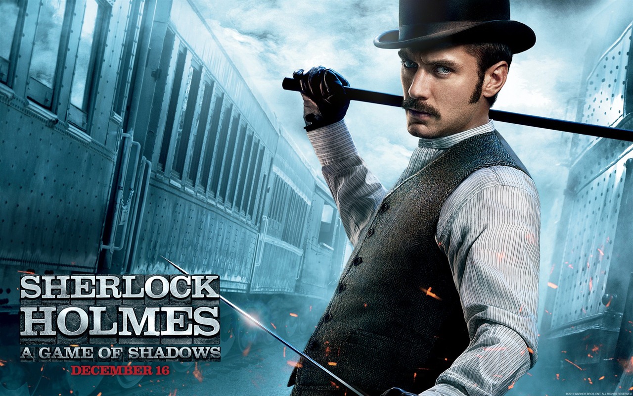 Sherlock Holmes: un jeu de fonds d'écran HD Ombres #3 - 1280x800