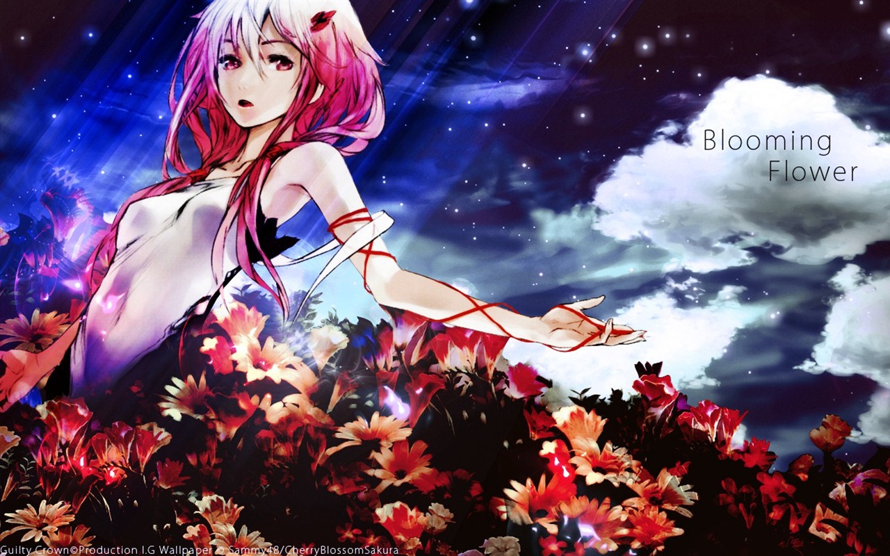 Guilty Crown HD tapety na plochu #2 - 1280x800