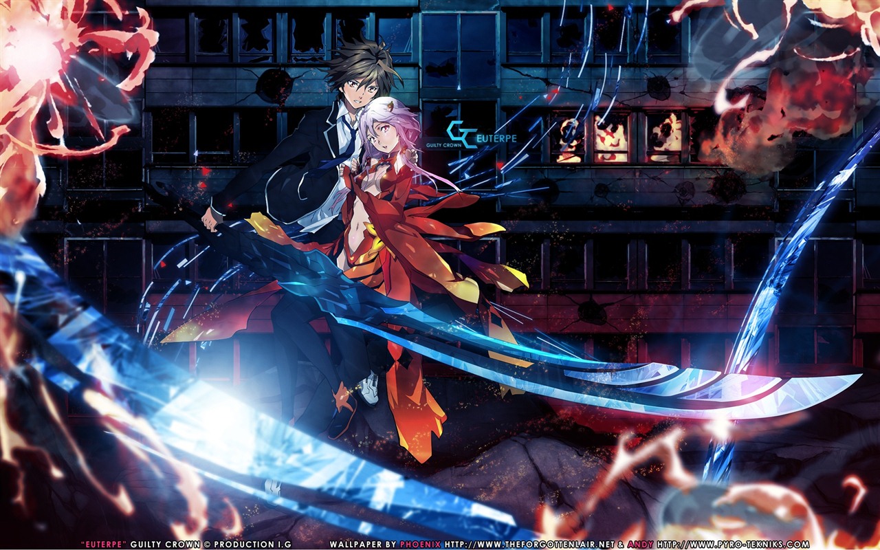 Guilty Crown HD tapety na plochu #13 - 1280x800