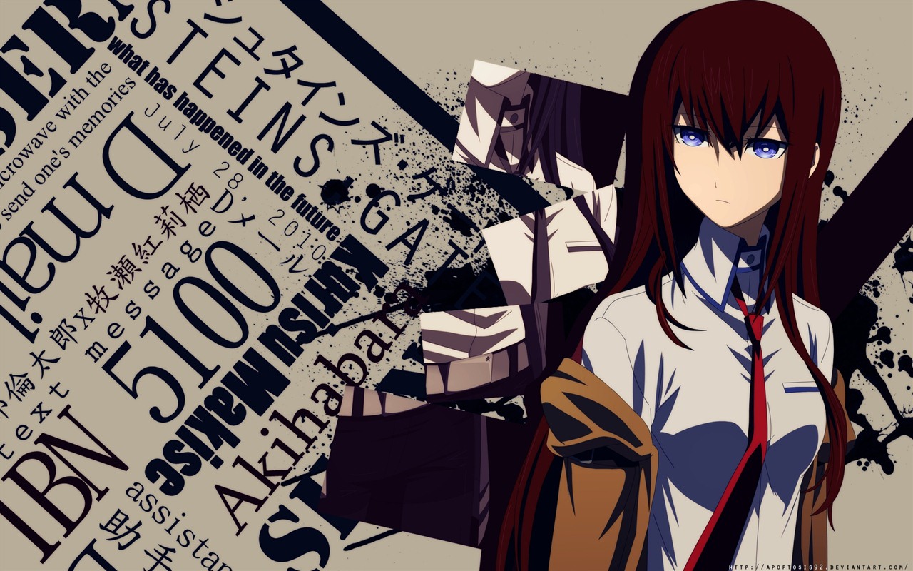 Steins Gate HD tapety na plochu #6 - 1280x800