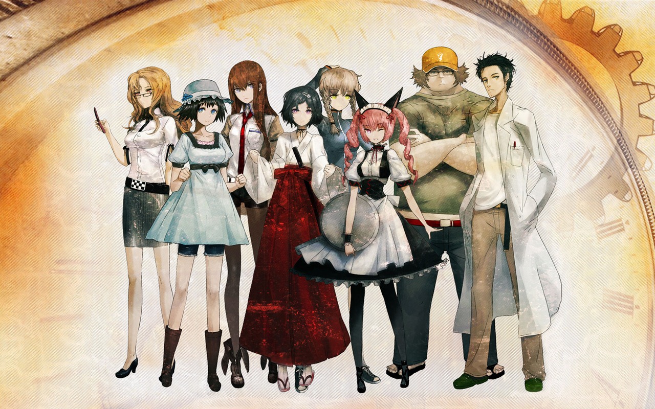 Steins Gate HD tapety na plochu #7 - 1280x800