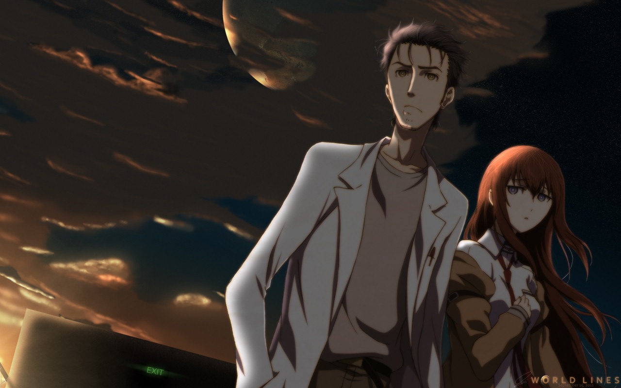 Steins Gate HD tapety na plochu #15 - 1280x800