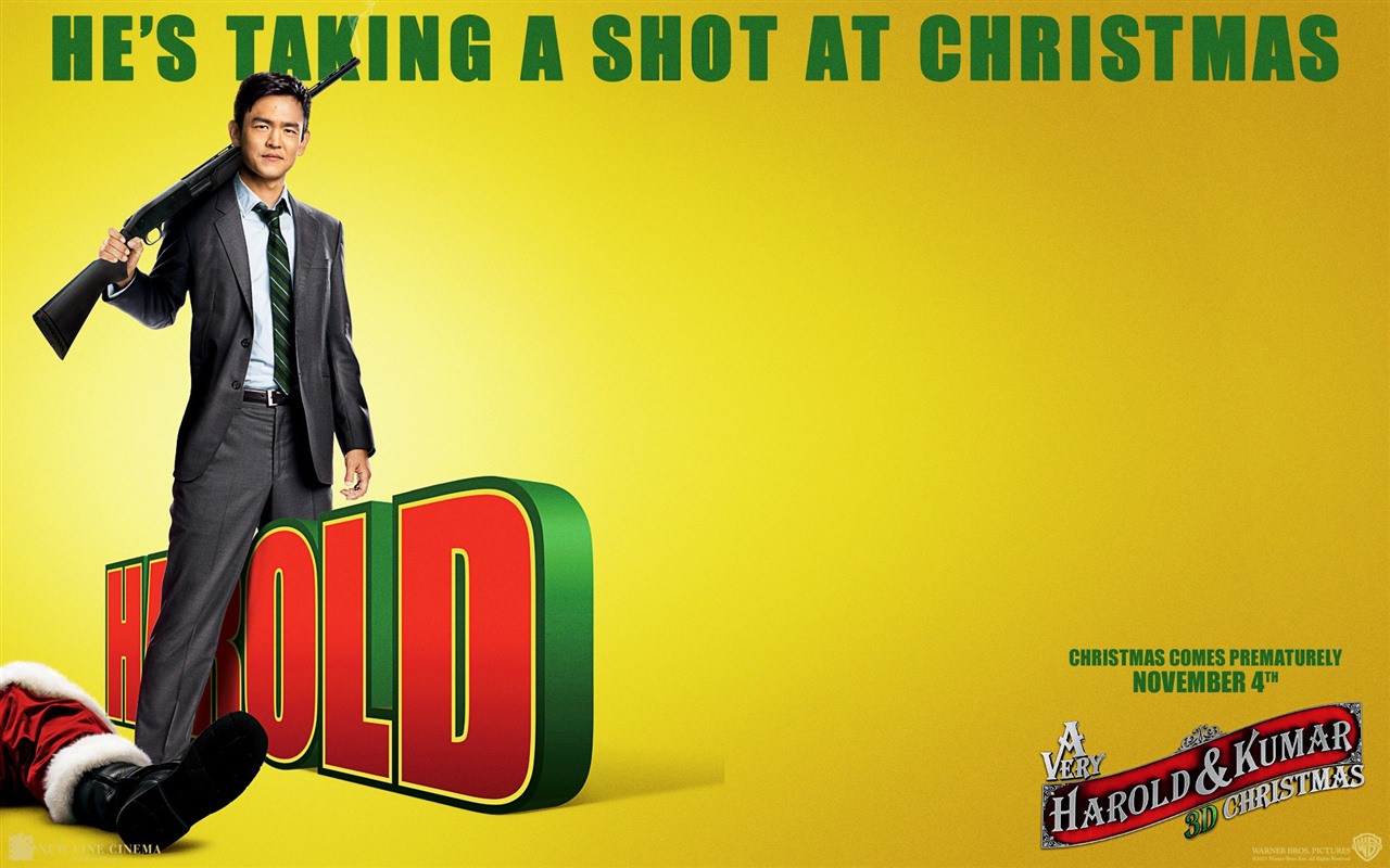 A Very Harold & Kumar Christmas 尋堡奇遇3 高清壁紙 #10 - 1280x800