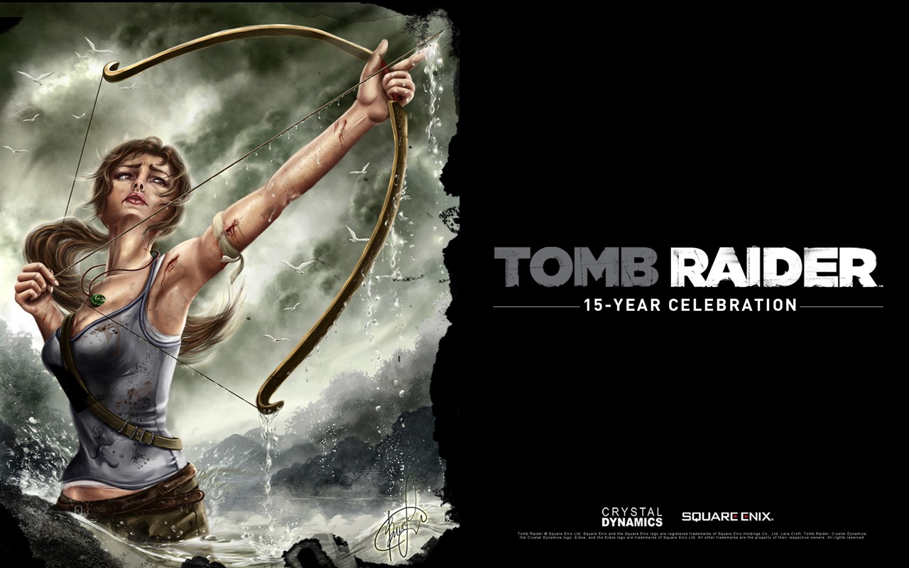 Tomb Raider 15-Year Celebration 古墓麗影15週年紀念版高清壁紙 #5 - 1280x800