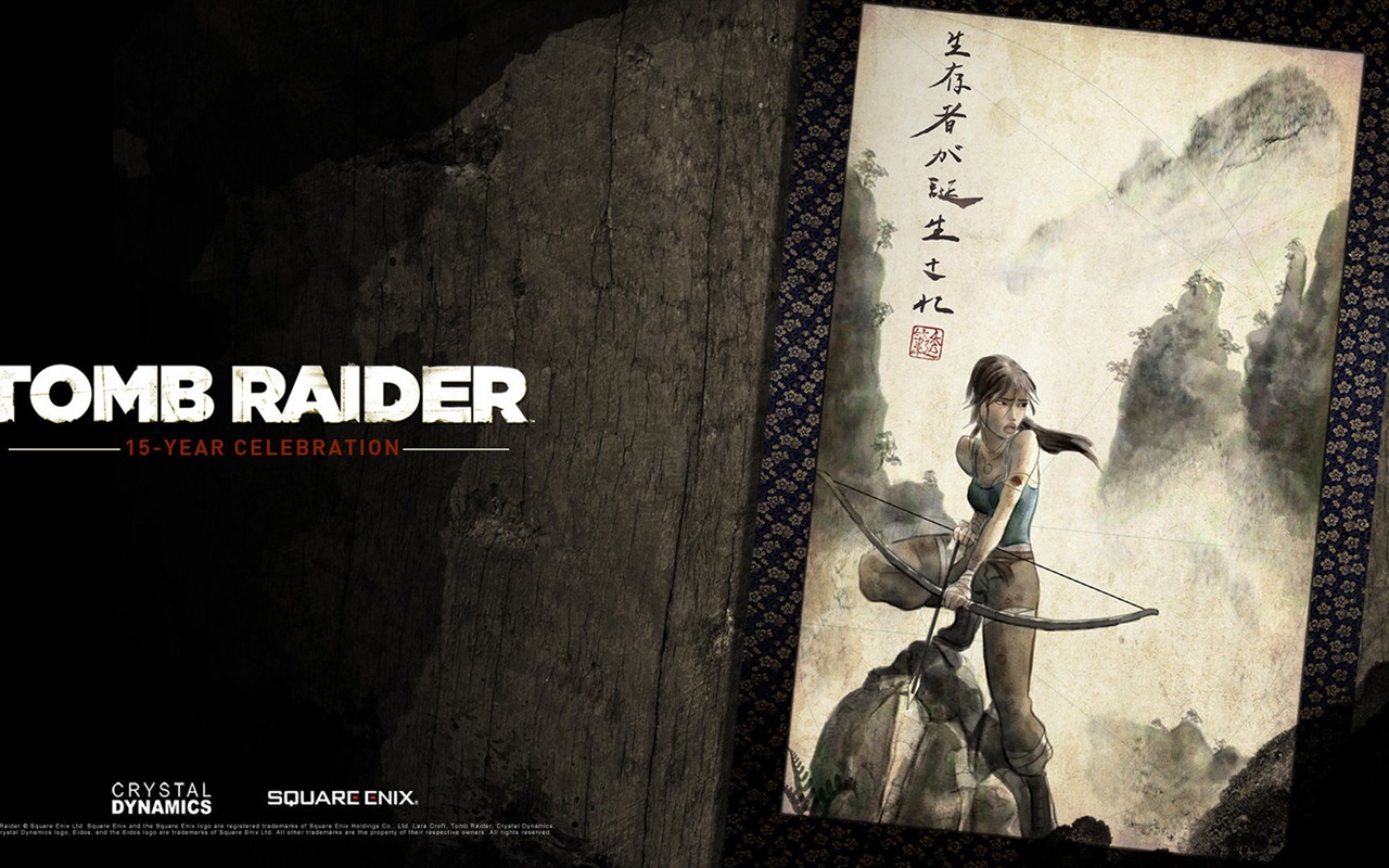 Tomb Raider 15-leté oslava HD wallpapers #14 - 1280x800