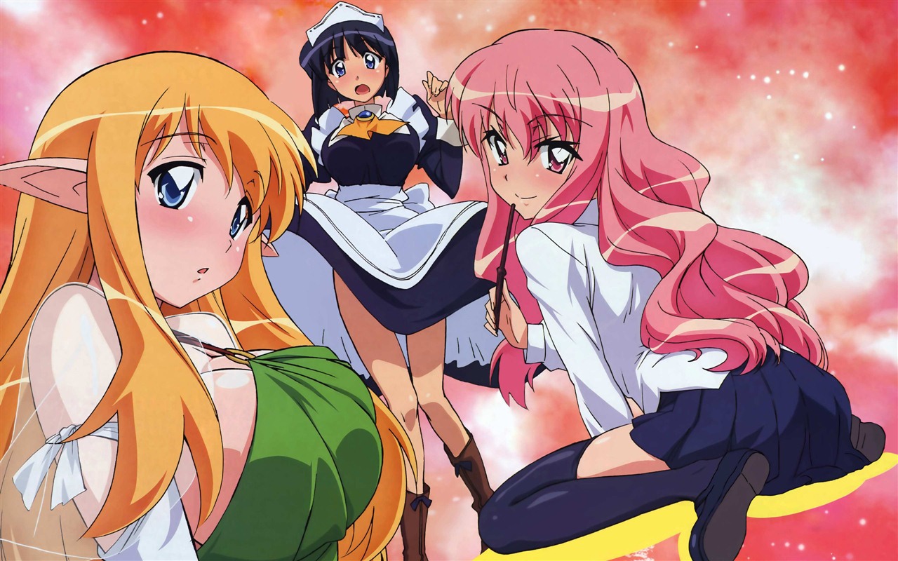 Nuly, Tsukaima HD wallpapers #44 - 1280x800