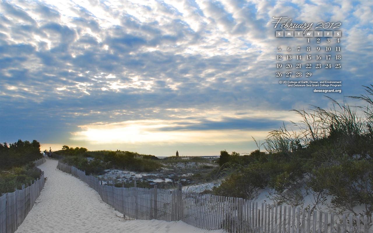 February 2012 Calendar Wallpaper (1) #4 - 1280x800