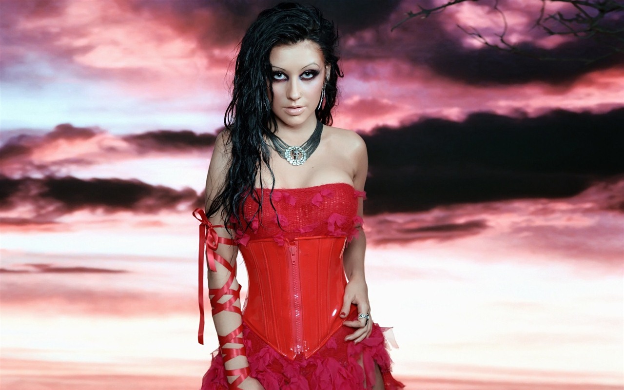 Christina Aguilera tapety na plochu krásné #10 - 1280x800