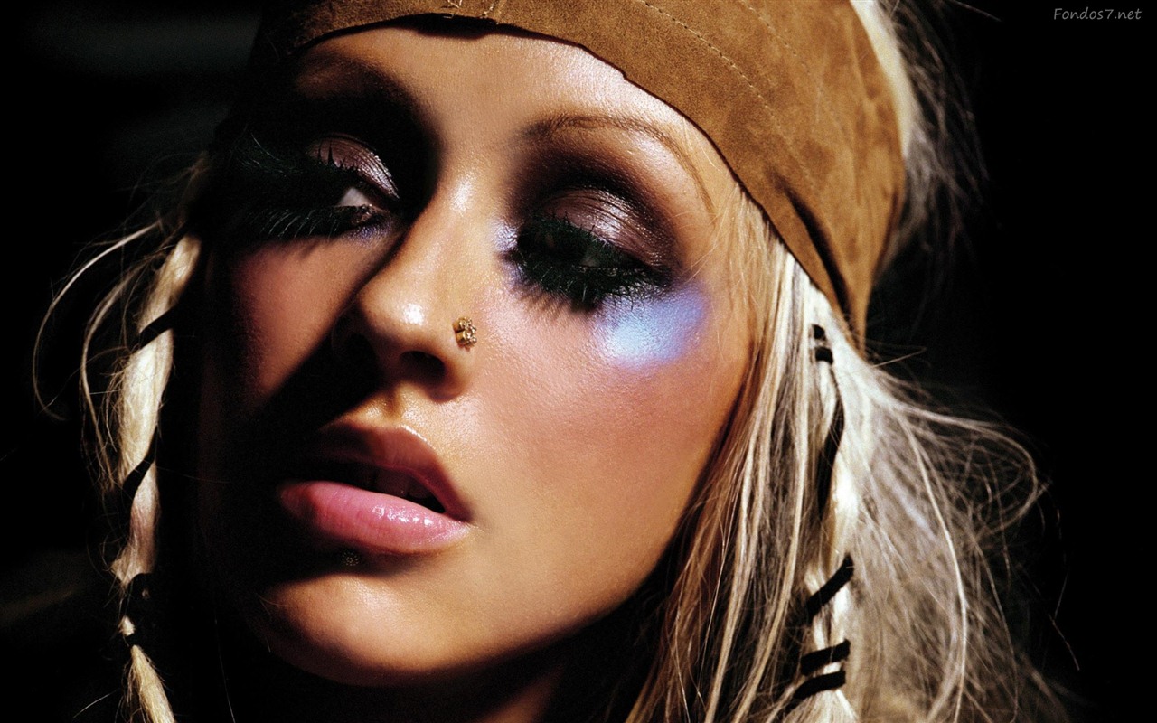 Christina Aguilera 克里斯蒂娜·阿奎莱拉 美女壁纸16 - 1280x800