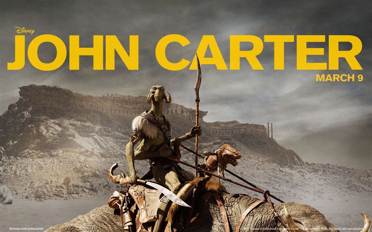 2012 John Carter HD wallpapers #6 - 1280x800