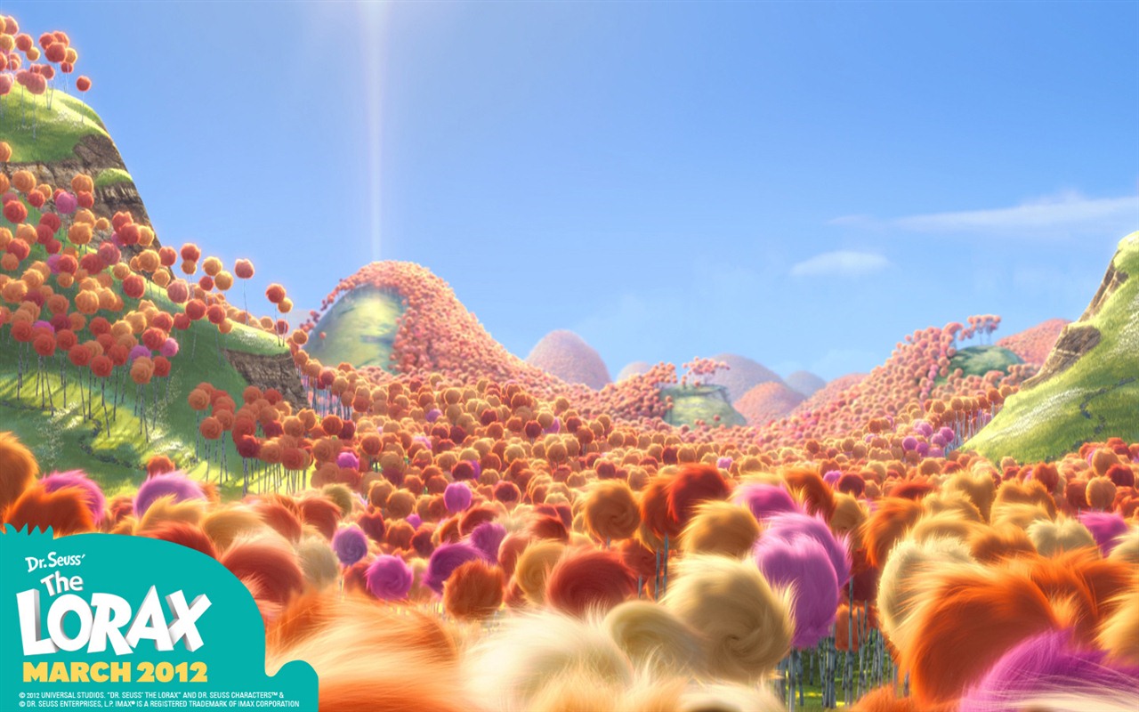 Dr. Seuss' The Lorax 老雷斯的故事 高清壁紙 #7 - 1280x800