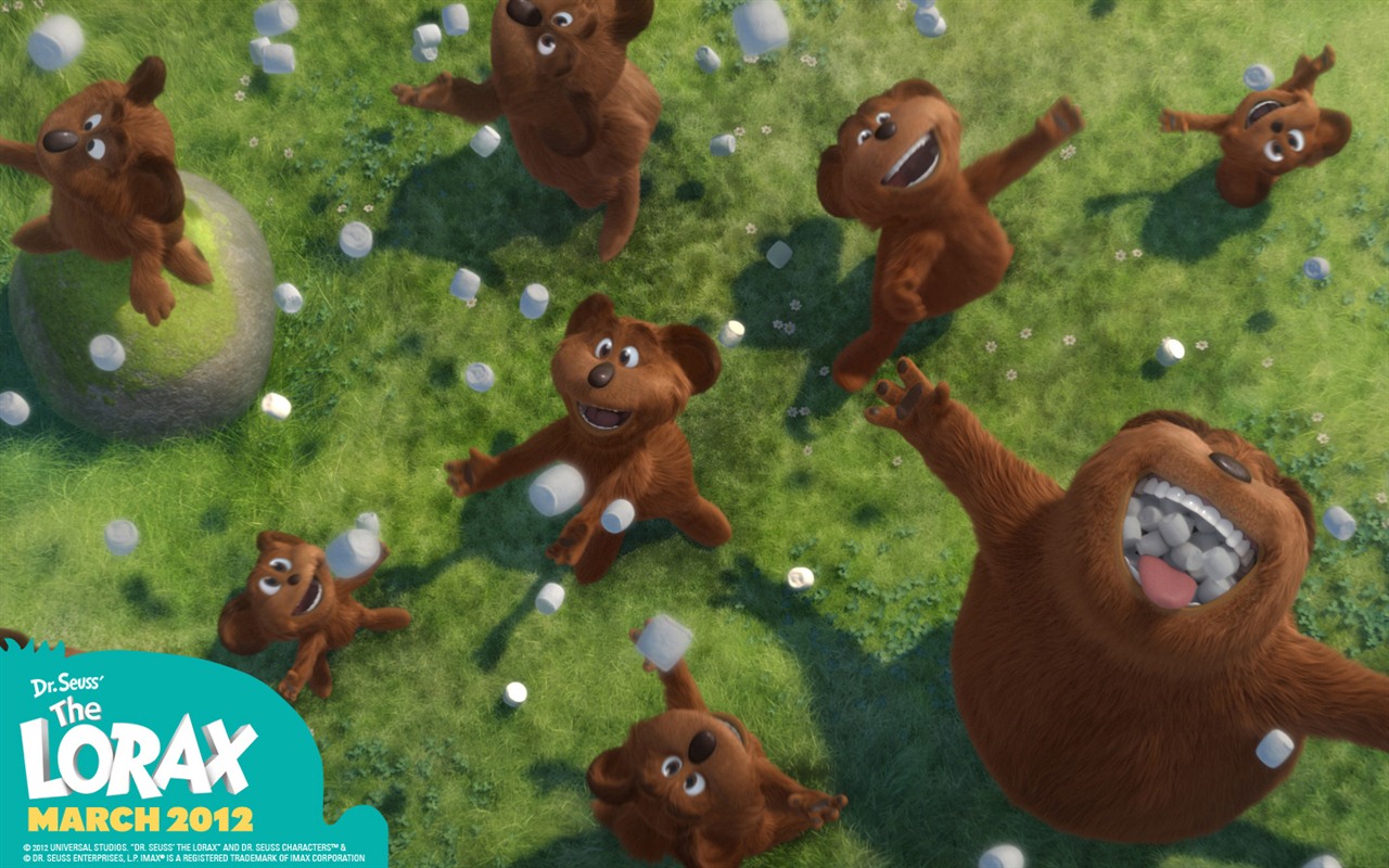 Dr. Seuss' The Lorax 老雷斯的故事 高清壁紙 #8 - 1280x800