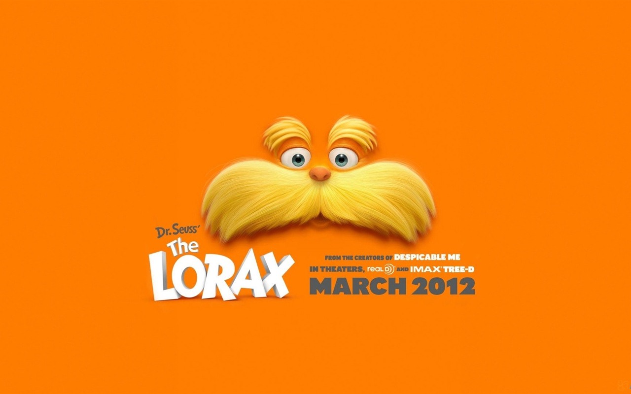 Dr. Seuss The Lorax 老雷斯的故事 高清壁纸13 - 1280x800