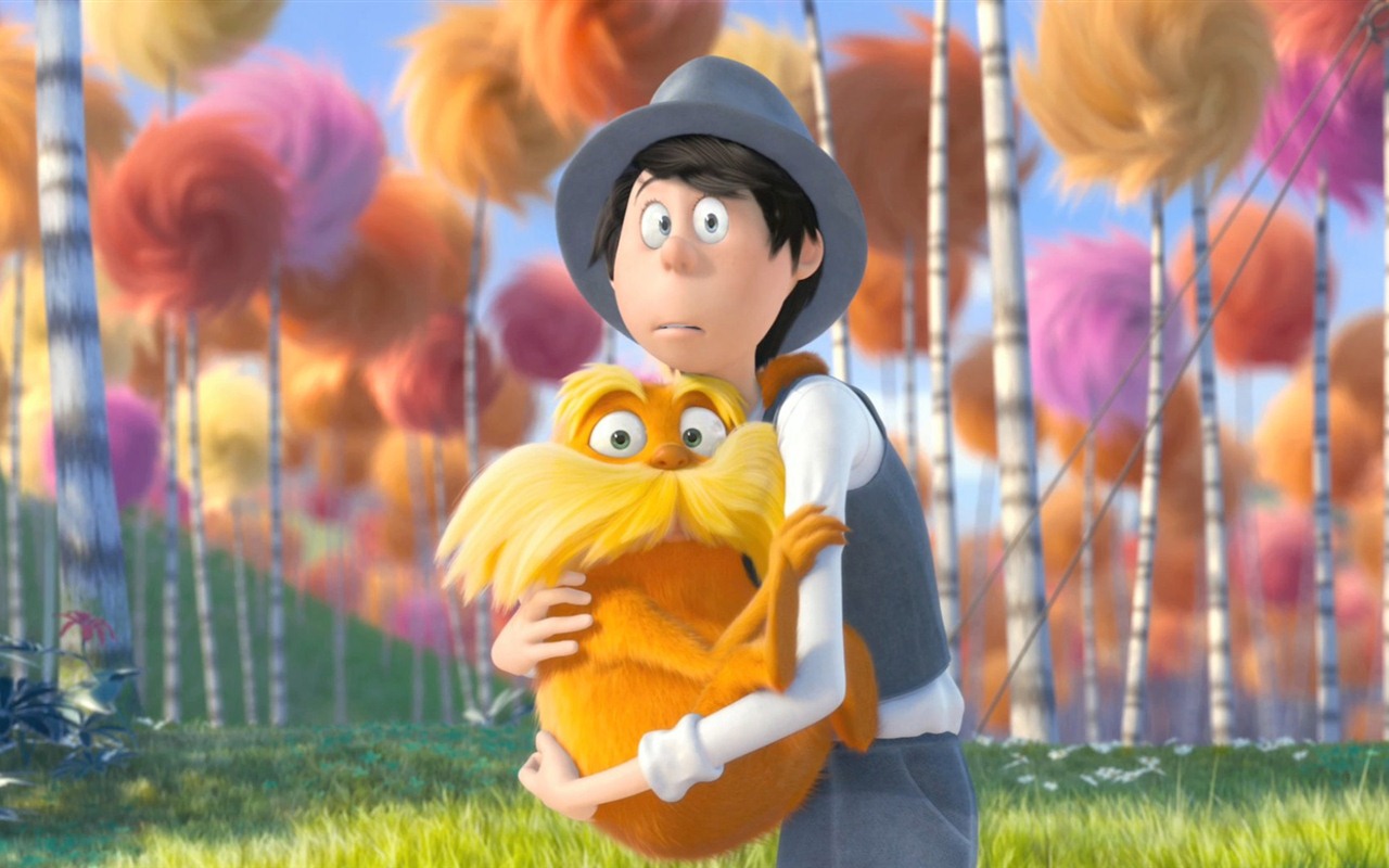 Dr. Seuss The Lorax 老雷斯的故事 高清壁纸14 - 1280x800