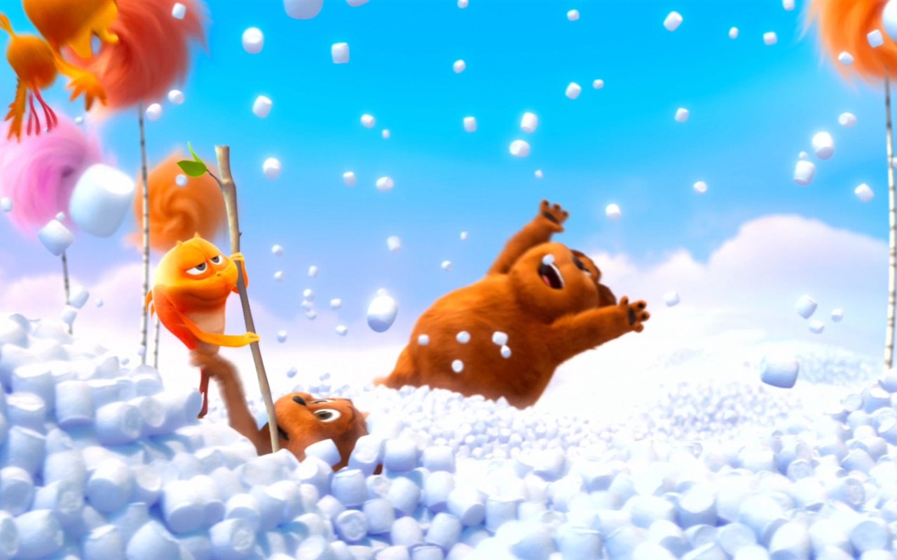 Dr. Seuss' The Lorax 老雷斯的故事 高清壁紙 #31 - 1280x800