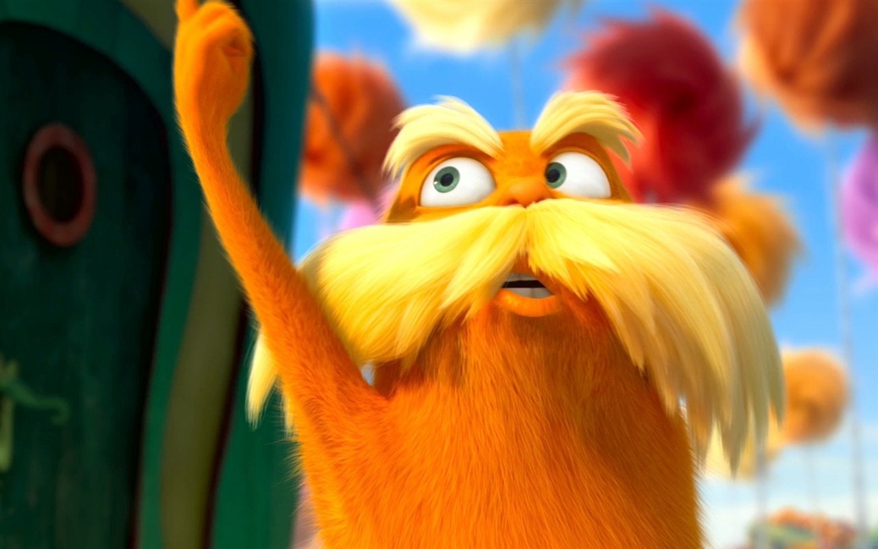 Dr. Seuss' The Lorax 老雷斯的故事 高清壁紙 #32 - 1280x800