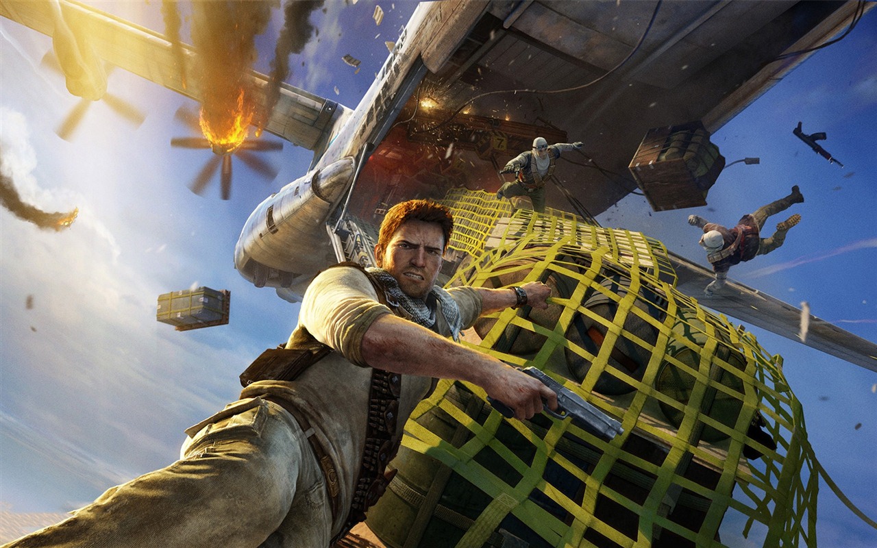 Uncharted 3: Drake je podvod HD tapety na plochu #12 - 1280x800