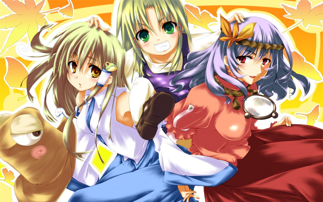 Touhou projekt karikatura HD tapety na plochu #19 - 1280x800