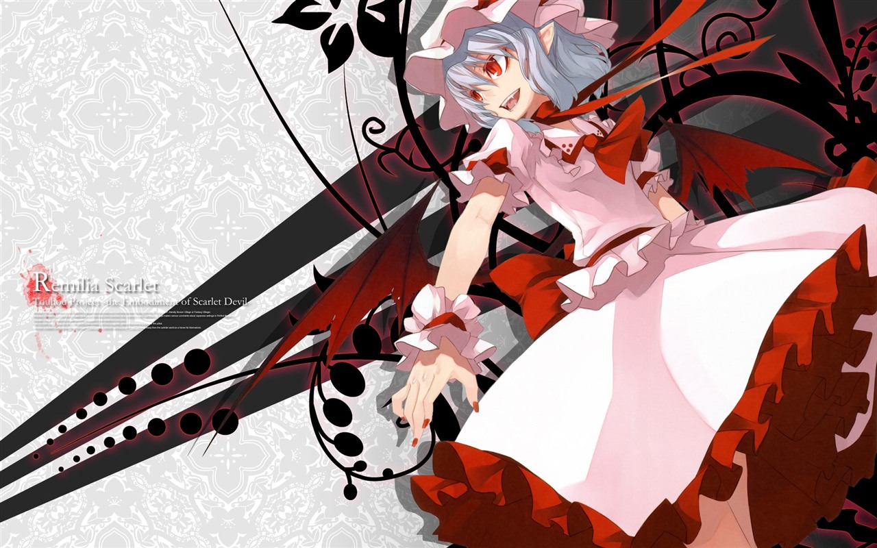 Touhou Project caricature HD wallpapers #25 - 1280x800