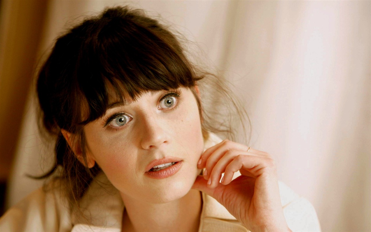 Zooey Deschanel schöne Hintergrundbilder #7 - 1280x800