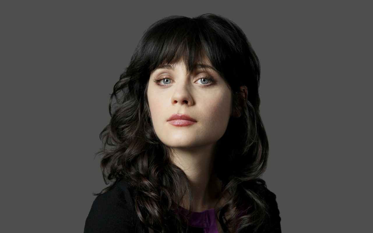 Zooey Deschanel 佐伊·丹斯切爾 美女壁紙 #9 - 1280x800