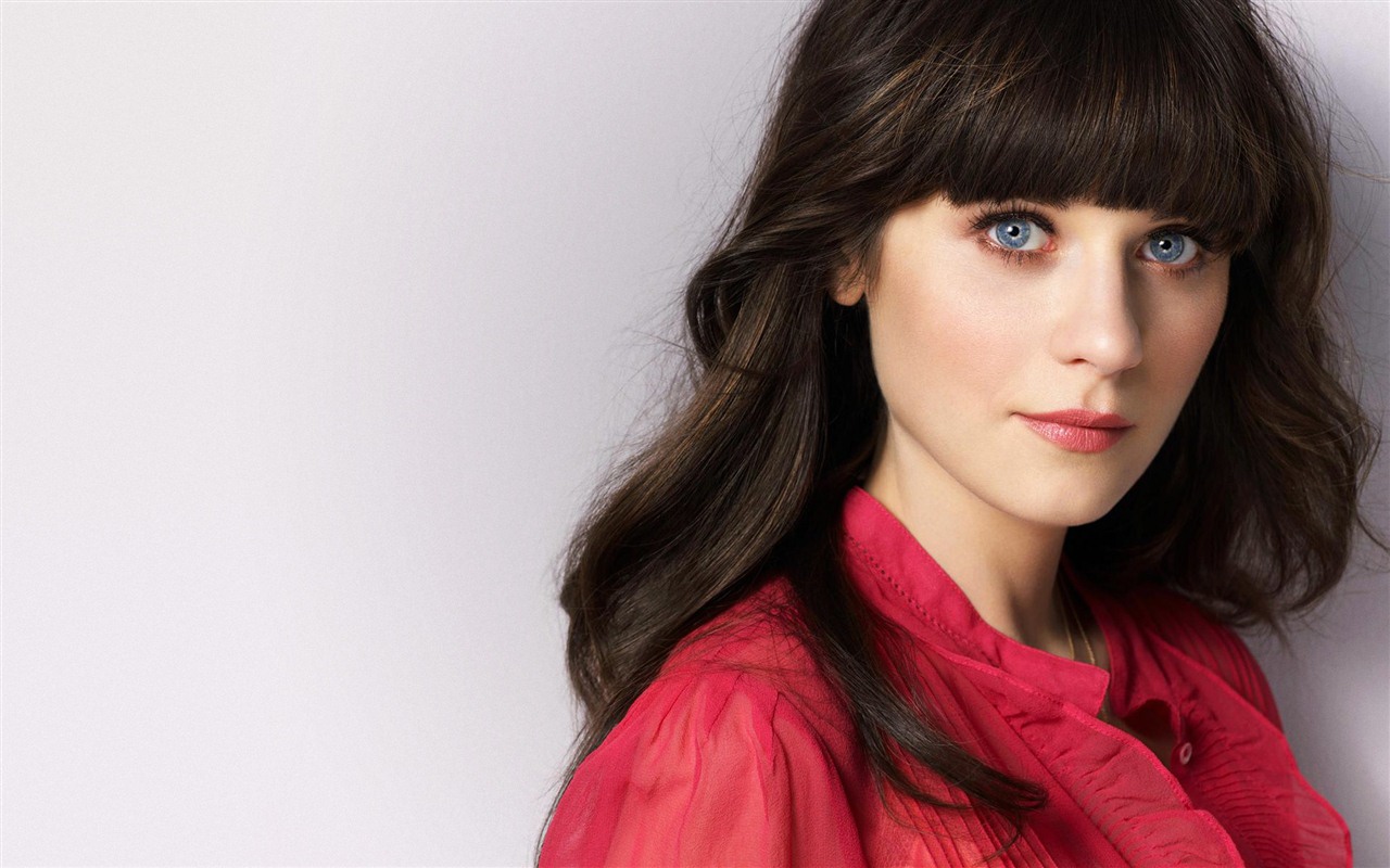 Zooey Deschanel 佐伊·丹斯切爾 美女壁紙 #10 - 1280x800