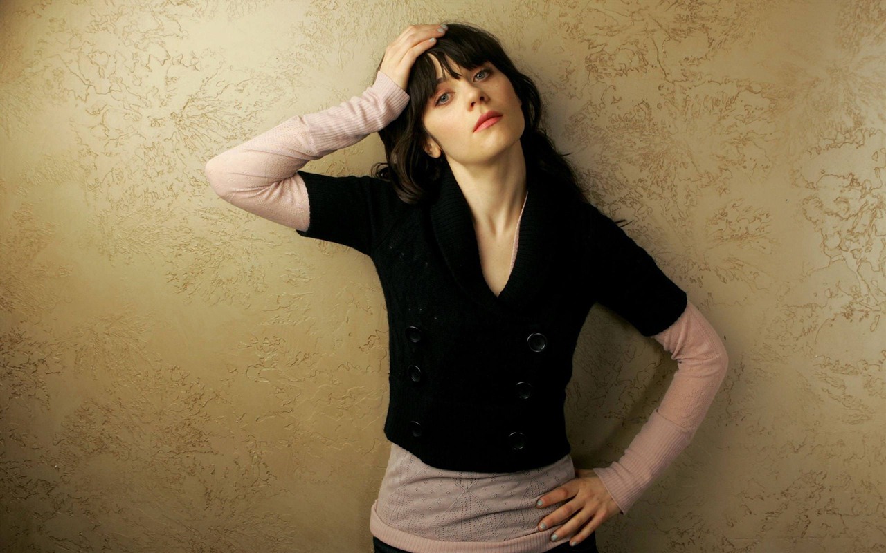 Zooey Deschanel 佐伊·丹斯切爾 美女壁紙 #18 - 1280x800