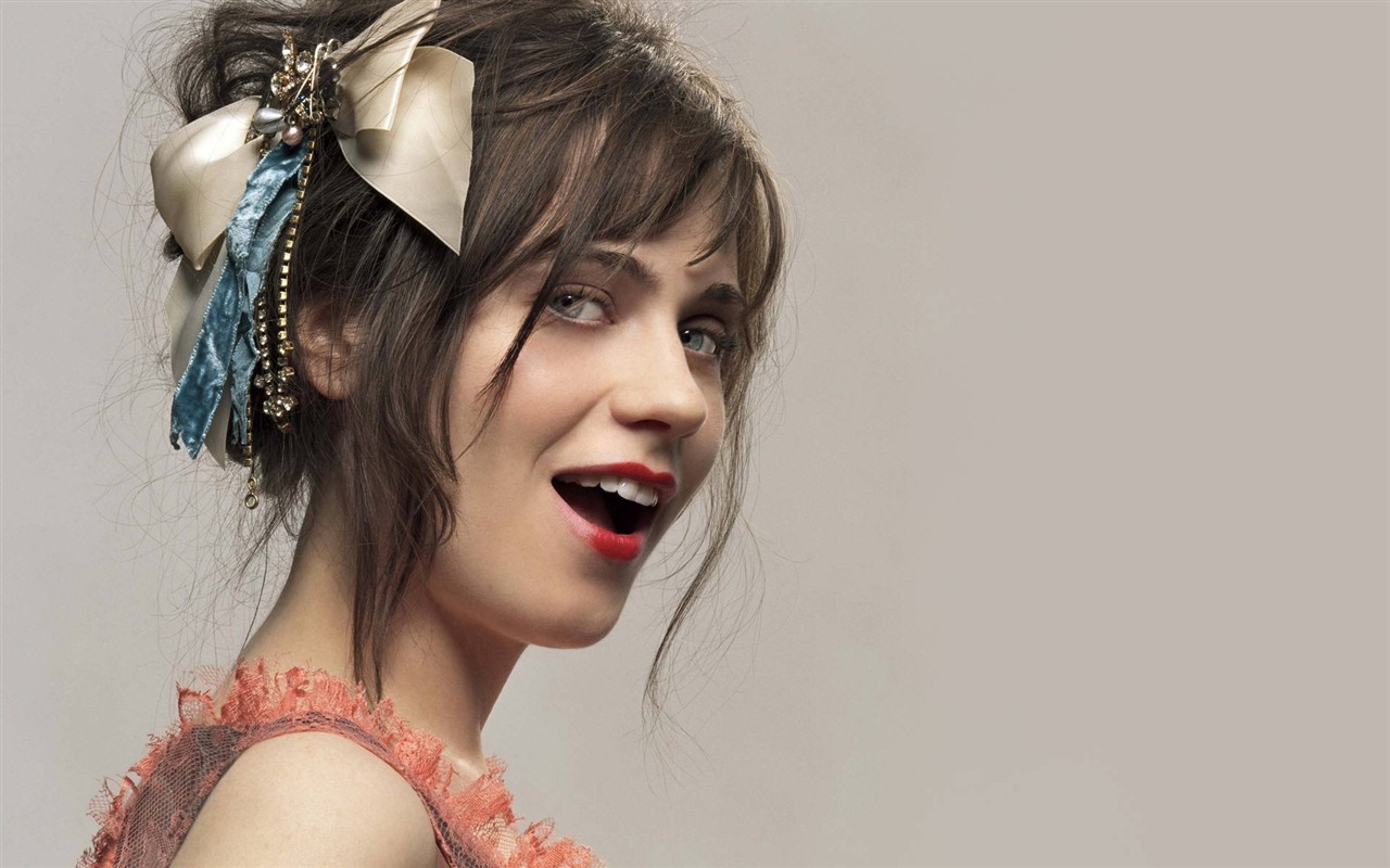 Zooey Deschanel 佐伊·丹斯切爾 美女壁紙 #26 - 1280x800