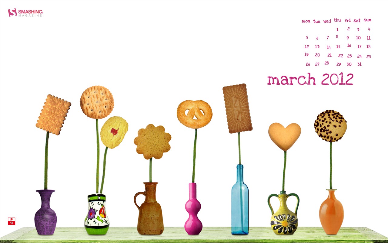 March 2012 Calendar Wallpaper #4 - 1280x800