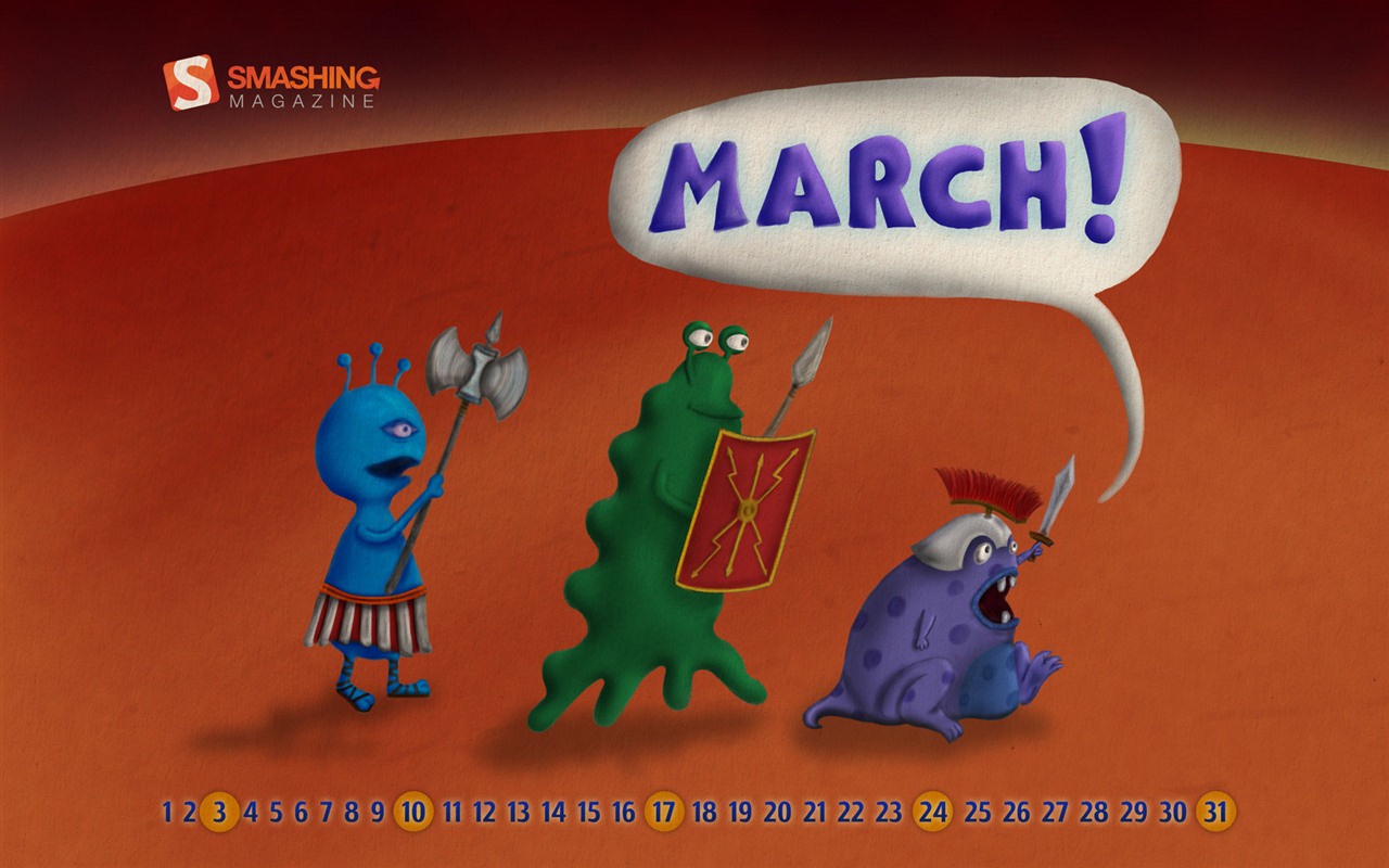 March 2012 Calendar Wallpaper #13 - 1280x800