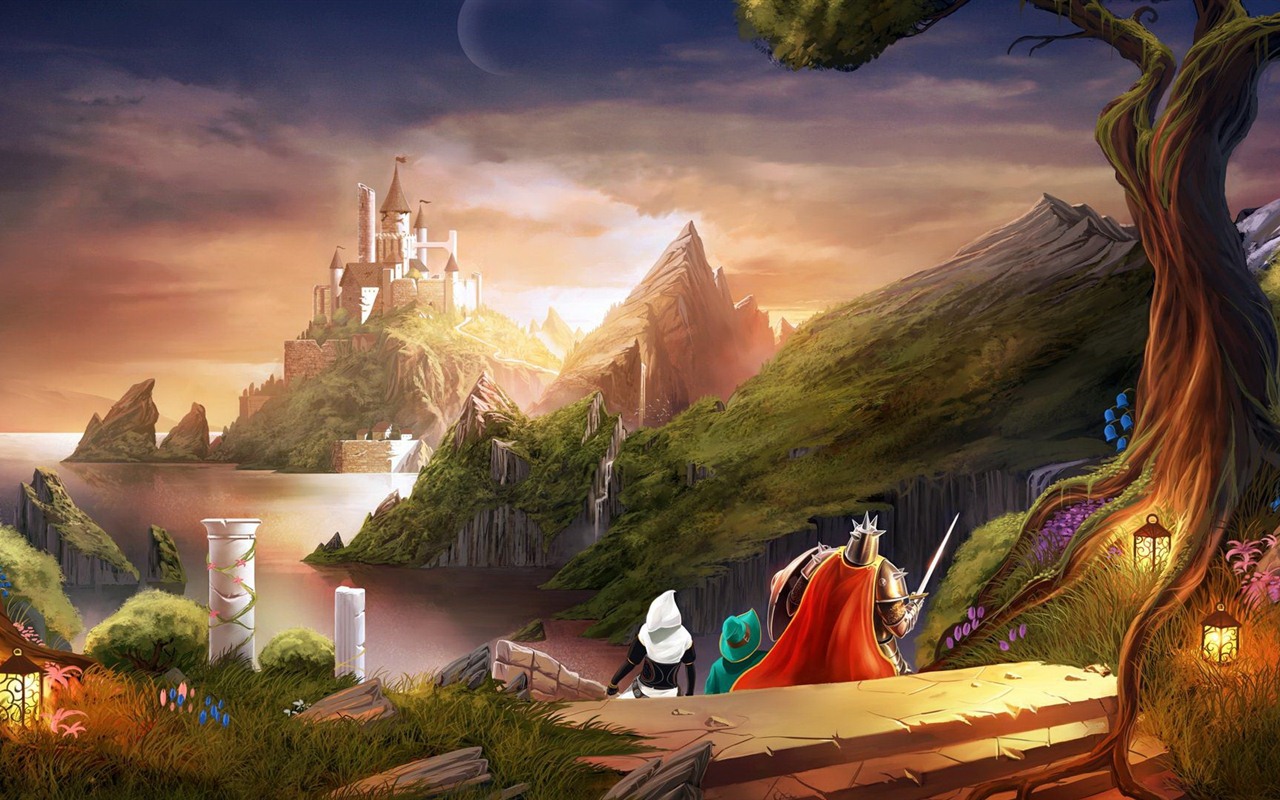 Trine 2 HD tapety na plochu #7 - 1280x800