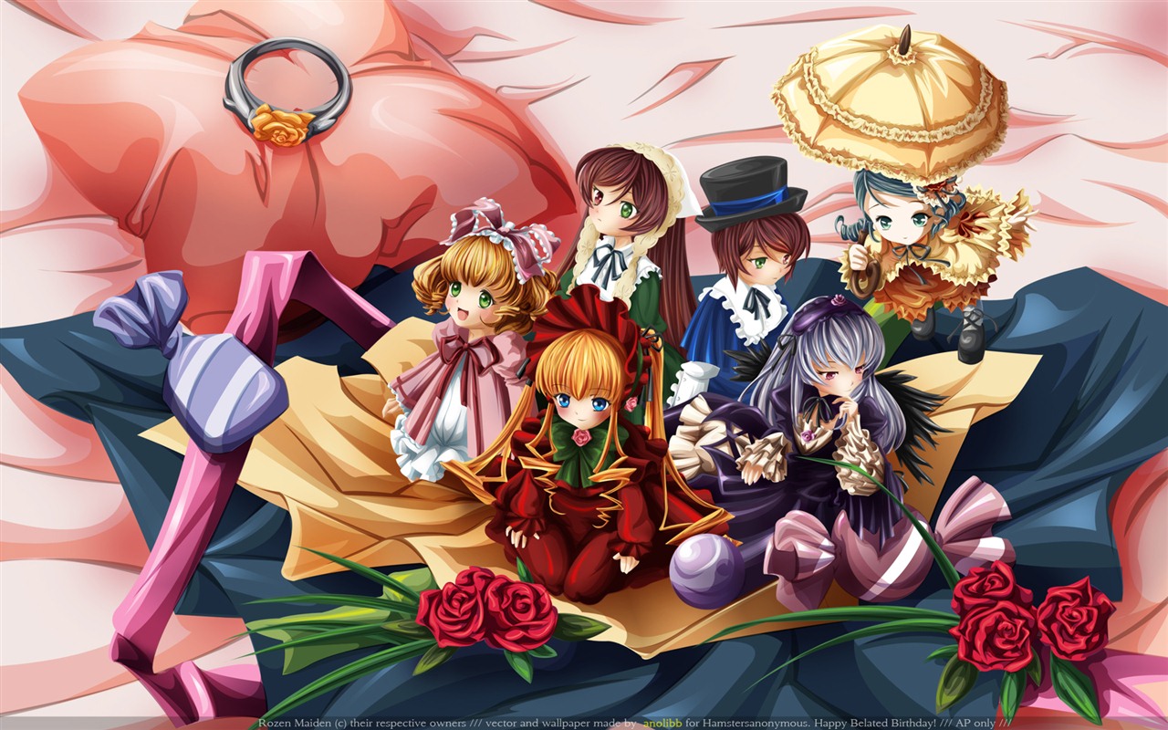 Rozen Maiden 蔷薇少女 高清壁纸13 - 1280x800