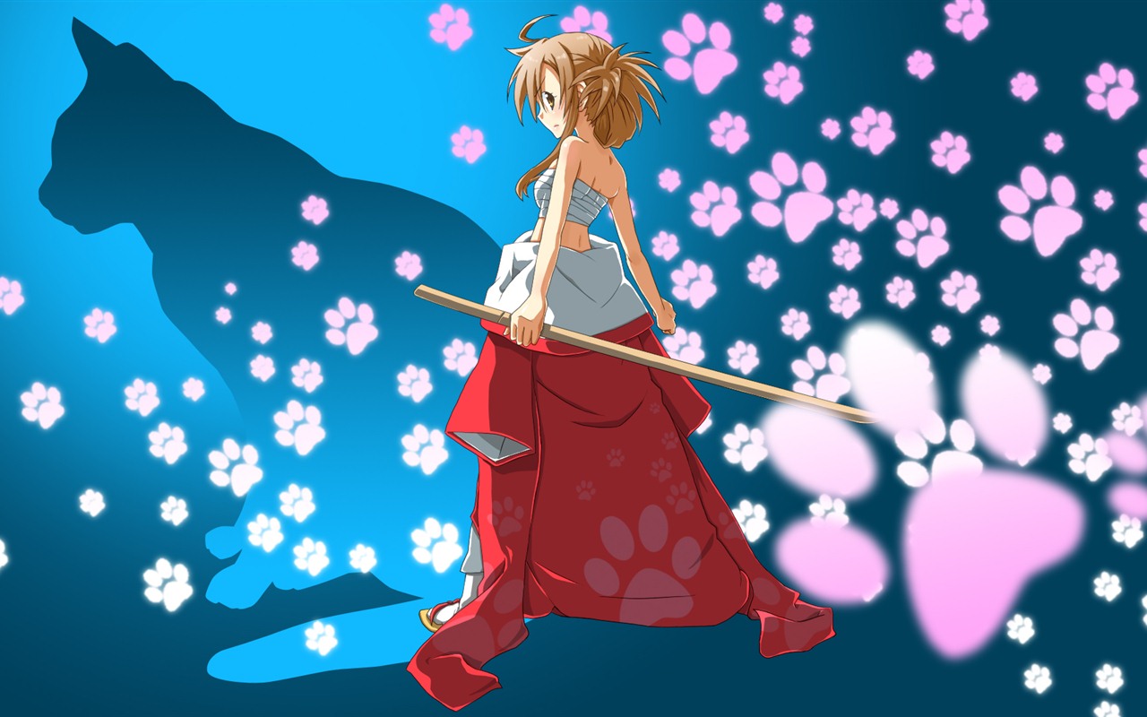 Nyan Koi! HD tapety na plochu #18 - 1280x800