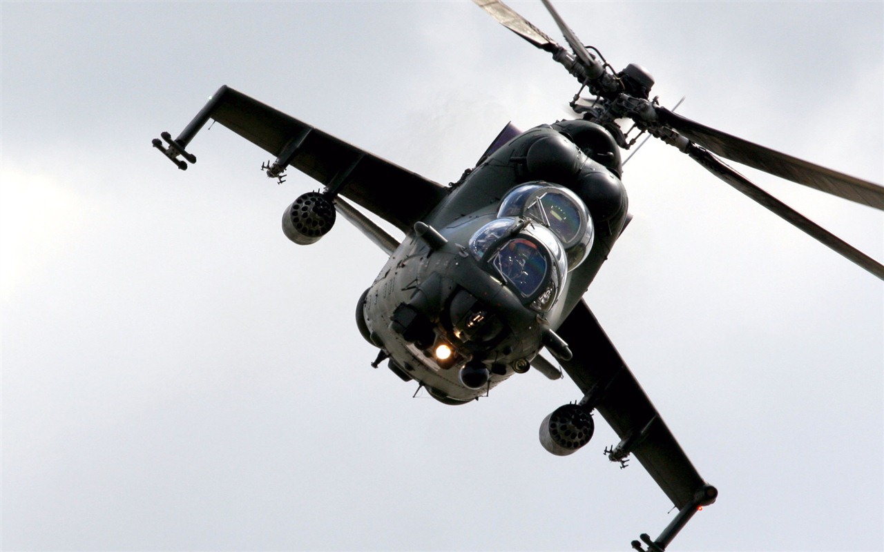 Military helicopters HD wallpapers #5 - 1280x800