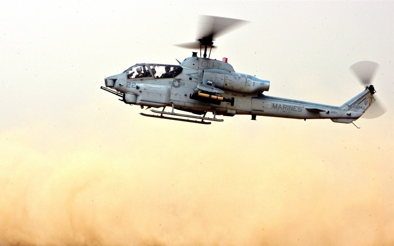 군용 헬리콥터의 HD 월페이퍼 #7 - 1280x800