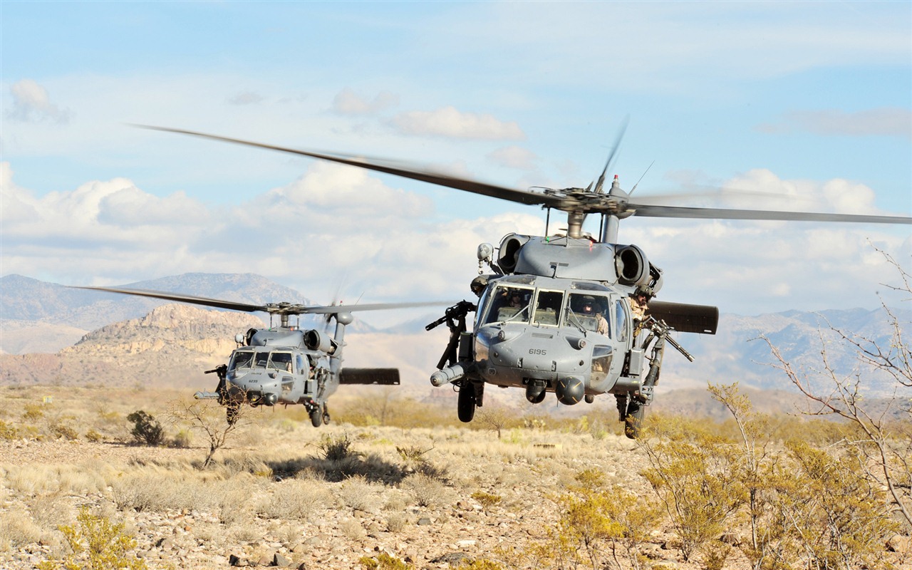 Military helicopters HD wallpapers #19 - 1280x800