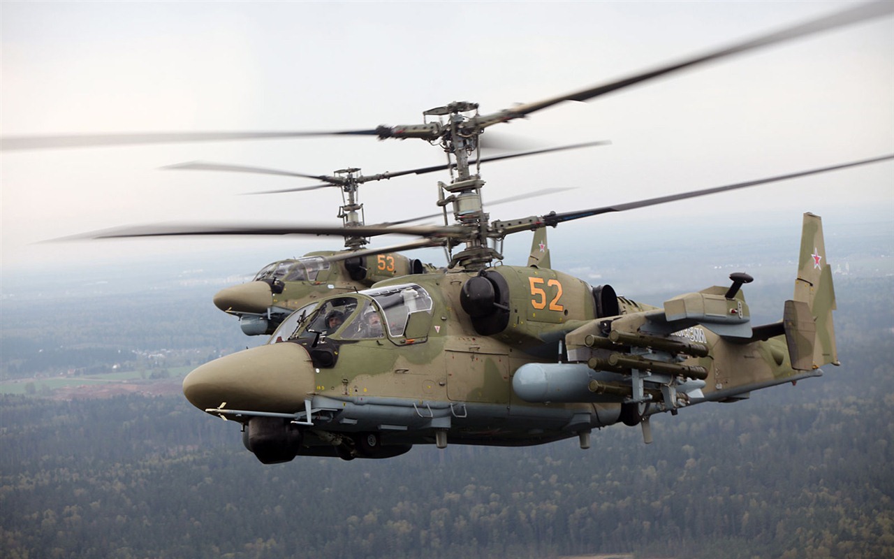 Military helicopters HD wallpapers #20 - 1280x800