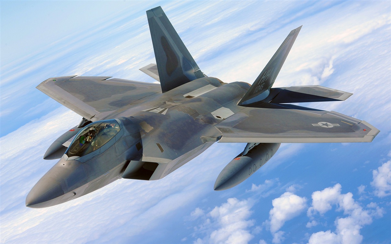 Military fighter HD widescreen wallpapers #8 - 1280x800